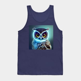 The hivernal owl | 1 Tank Top